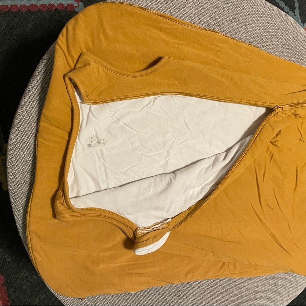 Kyte Sleep Sack Dark Yellow, size L, 1.0 tog